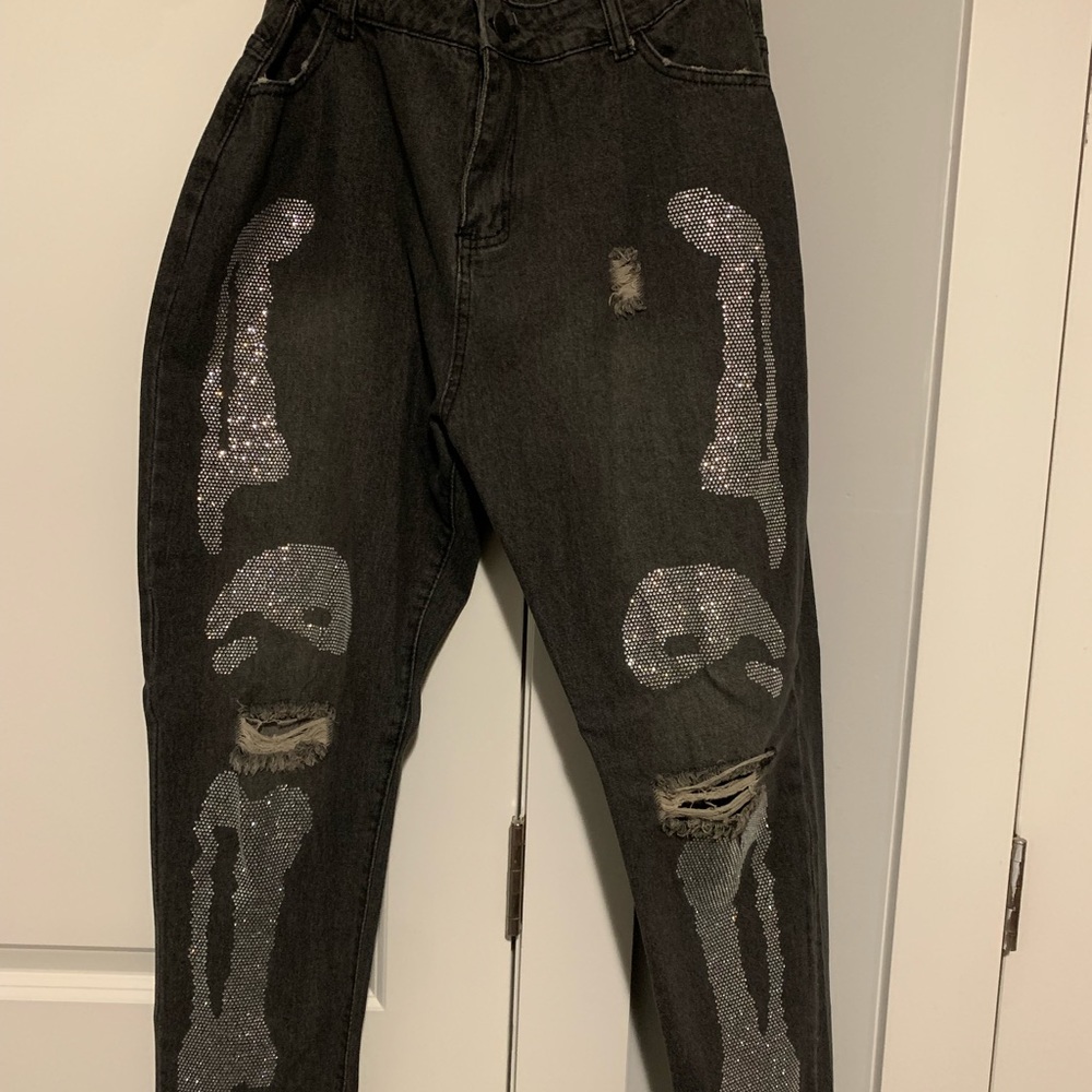 Diamond Skeleton Denim
